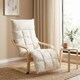 image 2 of HOMCOM Accent Chair, Leisure Lounge Chair Armchair with Footrest