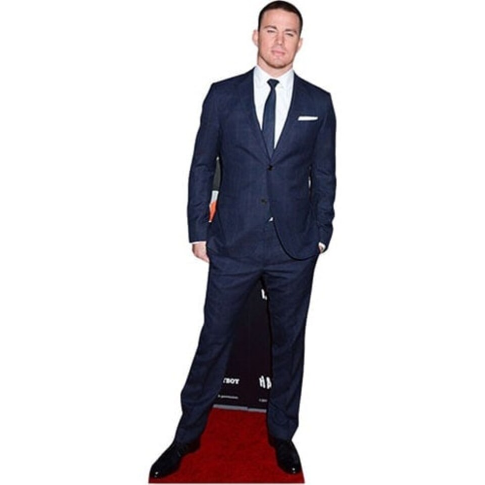 Channing Tatum Lifesize Cardboard Cutout 179cm