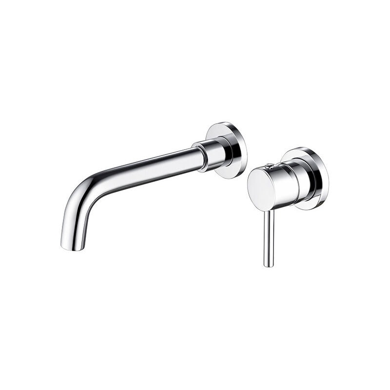 Wall mounted basin faucet, high quality brass wall mounted single handle faucet, pull down bathroom faucet, 360degree rotatable