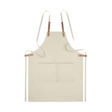 MidOcean Nagpur Organic Cotton Apron - Beige - One Size Brown