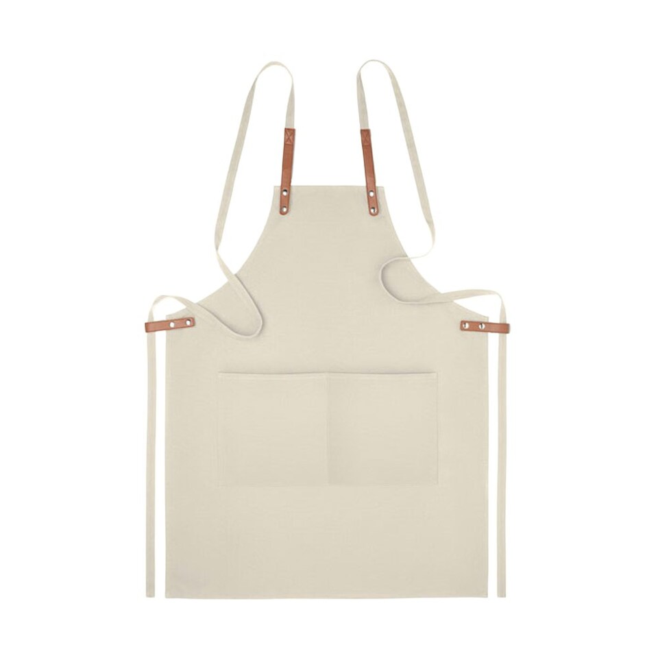 image 1 of MidOcean Nagpur Organic Cotton Apron - Beige - One Size Brown