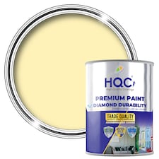 HQC Anti Condensation Insulating Paint - Stops Condensation & Insulates Interior Walls & Ceilings - Light Yellow - 5L