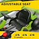 image 5 of HOMCOM 24V Electric Go Kart for Kids with Adjustable Seat, Green