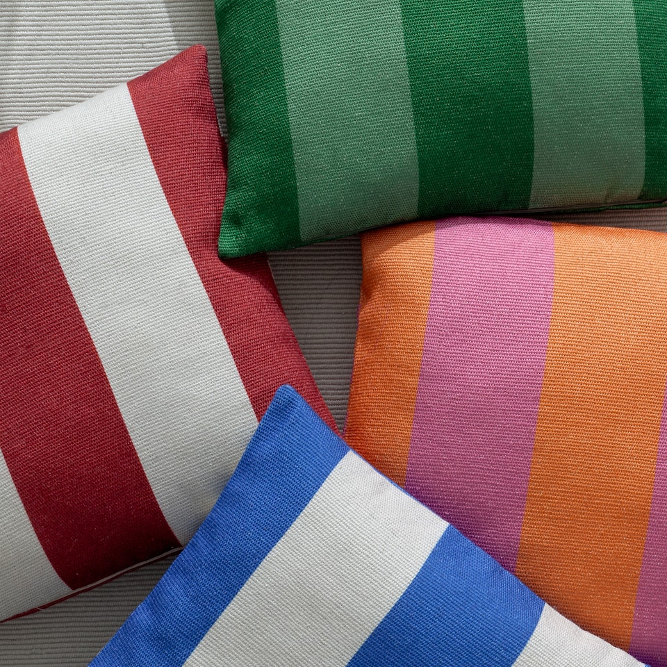 image 1 of Furn Deck Stripe Woven Outdoor Cushion