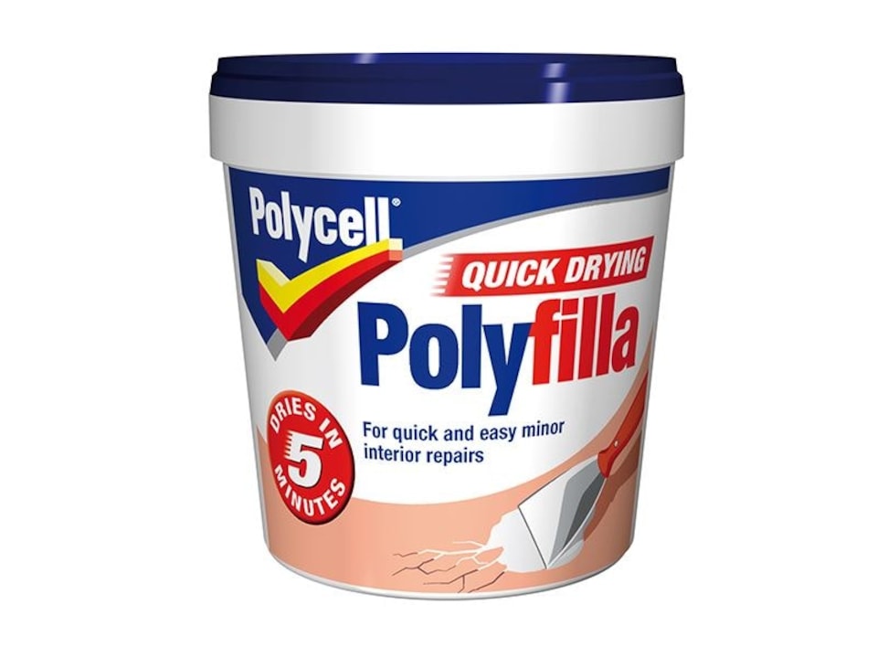 Polycell - Multipurpose Quick Drying Polyfilla Tub 1kg