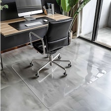 PVC Clear Chair Mat for Hard Floors - 75x120cm