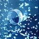 image 2 of Fluid Orion Bubble Water Wall with Colour Changing LEDs 183cm
