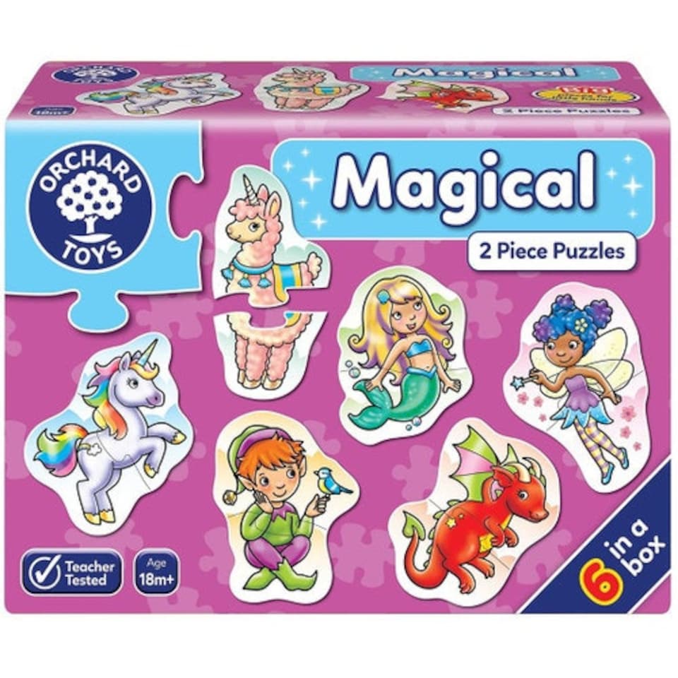image 1 of Orchard Toys Magical 2 Piece Puzzles