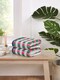 image 4 of Santa Cruz 6 Piece Cotton Towels Bale Set Striped Soft and Absorbent | Pink | Bath towel