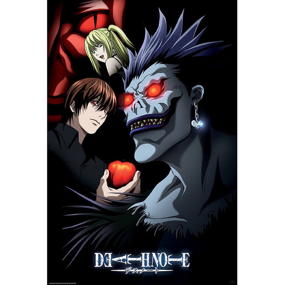 Death Note Group 61 x 91.5cm Maxi Poster - Tesco Groceries