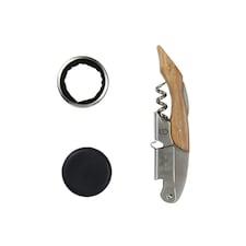 Vinga Story Of Wine Corkscrew Set - Off White - One Size