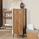 image 2 of Locastra Bathroom 3 Tier Floor Cabinet Storage Organiser Frame Modern