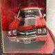 image 4 of Fast and Furious Doms Chevy Chevelle SS Red 1:24 Scale Jada 97193