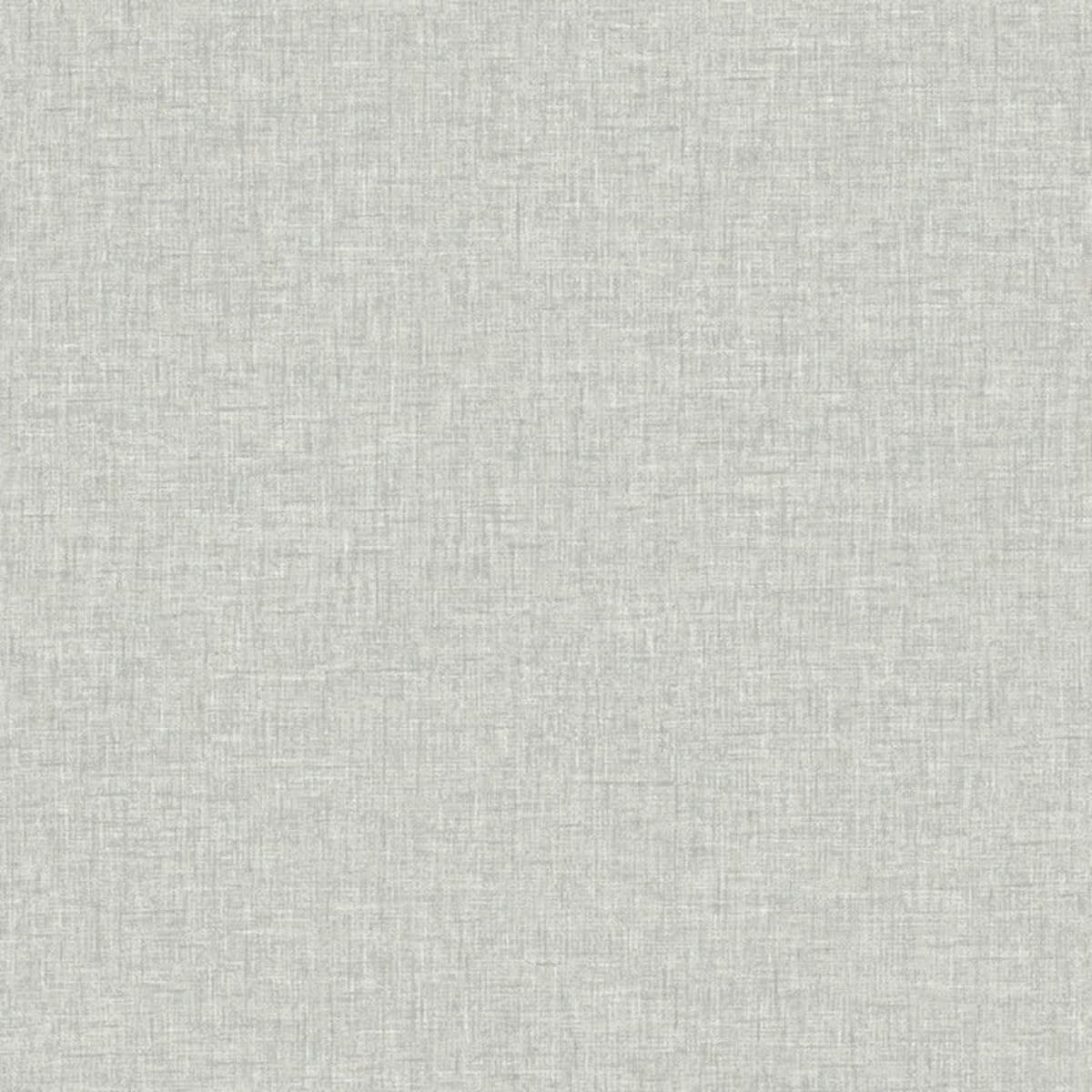 Arthouse Linen Textured Wallpaper - Light Grey - 10.5m x 53cm Grey