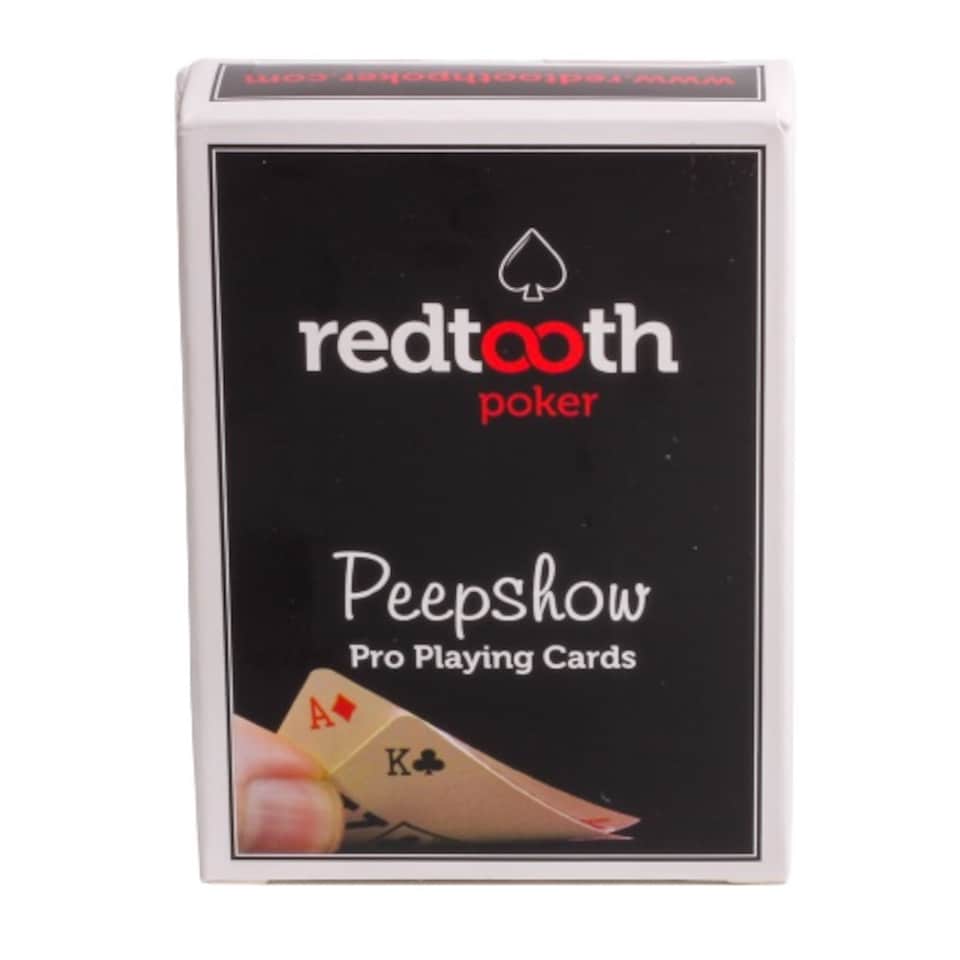 image 1 of Redtooth Poker Casino Quality Peep Show Playing Cards with 2 Jumbo Indexes