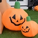 image 8 of HOMCOM Halloween Inflatable Tree Ghost 3 Pumpkins Owl Lighted 4 LED for Lawn