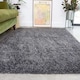 image 1 of KUKOON Slate Grey Super Soft Shaggy Rug 160cm x 230cm