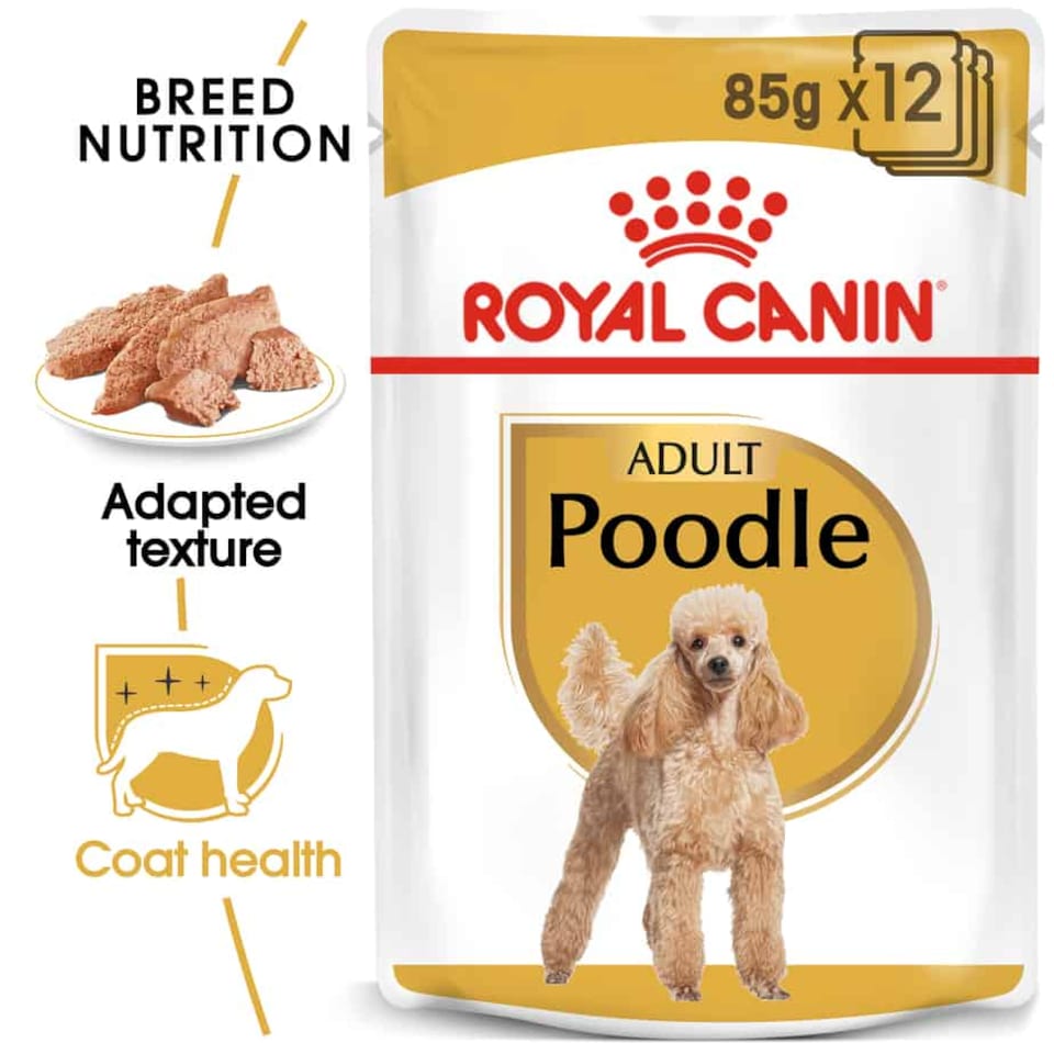 image 1 of Royal Canin Poodle Adult Wet Dog Food Loaf - 48 x 85 g | Multi | 48 x 85g | 1