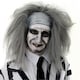 image 1 of Crazy Ghost Wig – Wild White Fancy Dress Hairpiece for Halloween & Spooky Costumes N/A | One Size