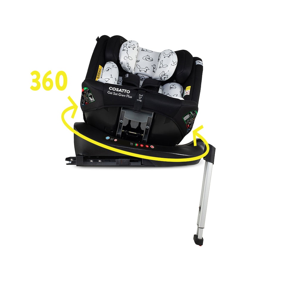 image 1 of Cosatto Get Set Grow Plus iSize 360 Swivel Car Seat