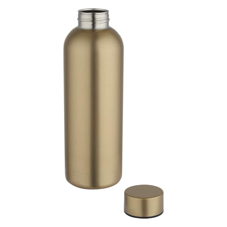 image 1 of Floso Spring Stainless Steel Single Wall 750ml Water Bottle | Gold | Gold | 1