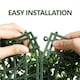 image 3 of Yaheetech Artificial Boxwood Hedge Panel Plastic Greenery