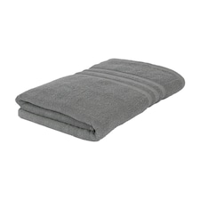 Nicola Spring Cotton Bath Towel - 135cm x 70cm - Grey