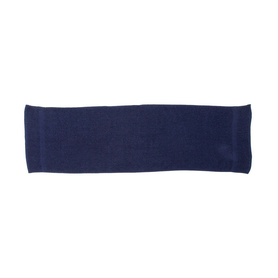 Towel City Classic Sports Hand Towel - Navy - One Size