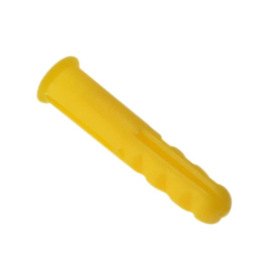 Forgefix Expansion Wall Plugs, Plastic - Multi Colour - Yellow 4-6 ForgePack 60