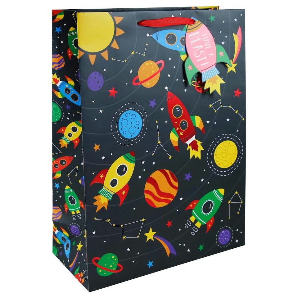 image 1 of Pack of 6 Solar System Extra Large Gift Bags