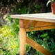 image 5 of Lacewing Wooden 2 Tier Greenhouse Staging Shelving Bench Collapsible 122cm