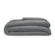 image 1 of Belledorm Brushed Cotton Duvet Cover - Charcoal - Double