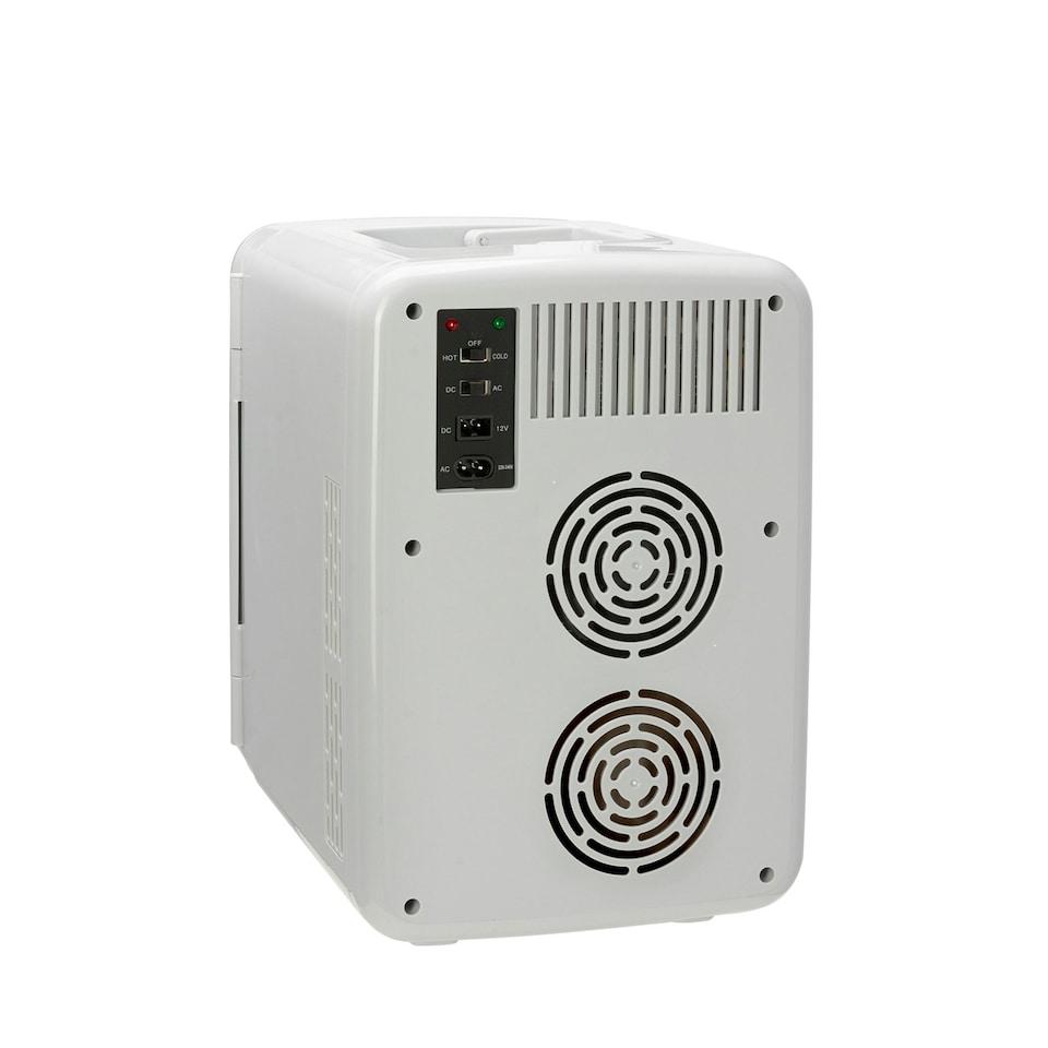 image 1 of Sensio Home 10L Mini Fridge Cooler & Warmer Silver, AC & DC Power
