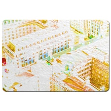 LONDON ROOF TOPS ORANGE (Placemat)