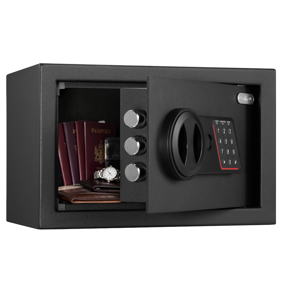 image 1 of VonHaus 8.5L Electronic Safe Box with Digital Keypad