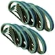 image 1 of 10mm Air Finger Zirconium Sander Sanding Belts 330mm x 10mm Mixed Grit 50pk