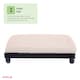 image 2 of Adjustable Folding Cushion Padded Footstool Foot Rest