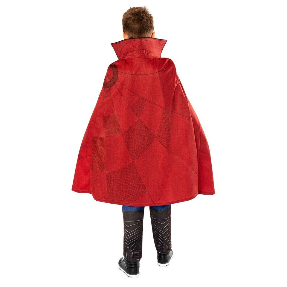 image 1 of Doctor Strange Boys Deluxe Costume - Blue/Red/Brown - 3-4 Years 3