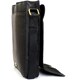image 2 of Super Soft Premium Leather Messenger Bag Black | Black