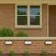 image 4 of CGC SONNY Black Opal Oval Outdoor Wall Light Bulkhead 12W Black