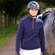 image 2 of Shires Aubrion Core Half Zip Fleece Blue | Size: X-Large
Colour: Navy