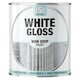 image 1 of 151 Non Drip All Colours Paint Tin Exterior Interior Hard Drying 300ml White | Gloss