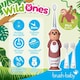 image 5 of Brush Baby WildOnes™ Monkey Kids Electric Rechargeable Toothbrush & Applemint Toothpaste set