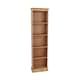 image 4 of Core Products Corona, Tall Narrow Bookcase H176cm x W46cm x L20cm Brown
