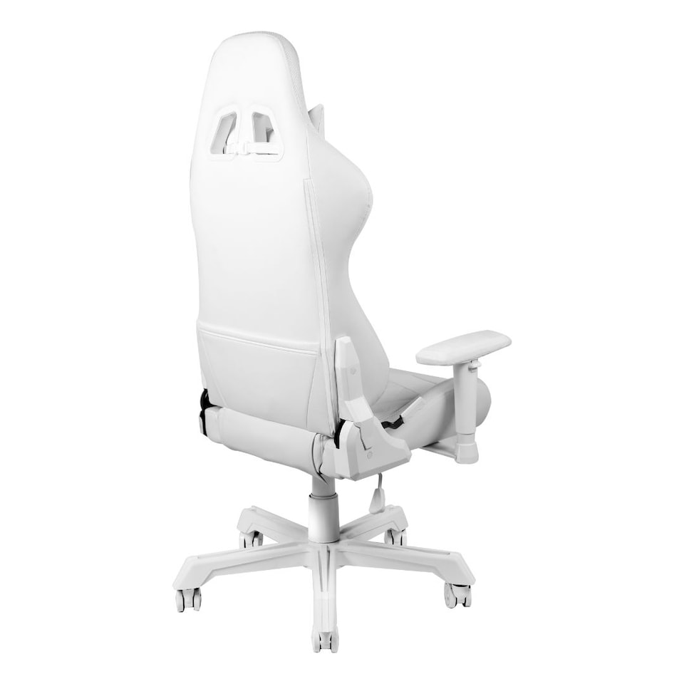 image 1 of Deltaco Gaming DC410 RGB Gaming Chair with RGB Lighting - White