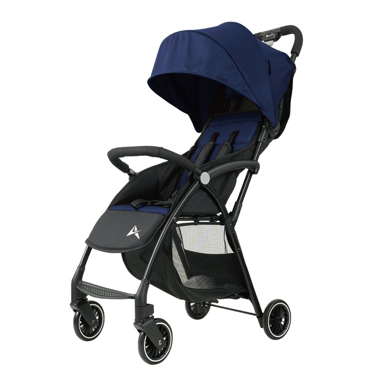 Blue Adjustable Portable Folding Baby Stroller-Compact &portable Stroller