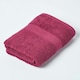 image 2 of Homescapes Turkish Cotton Hand Towel Set of 2 - Burgundy | Red | Hand towel | 2