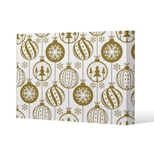Christmas baubles (canvas) 91 x 61 x 4cm