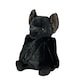 image 4 of Warmies Plush Black Bat Microwavable Weighted Teddy