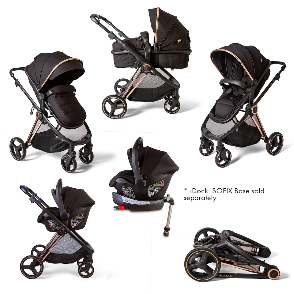 image 1 of Red Kite Push Me Pace I Travel System Amber